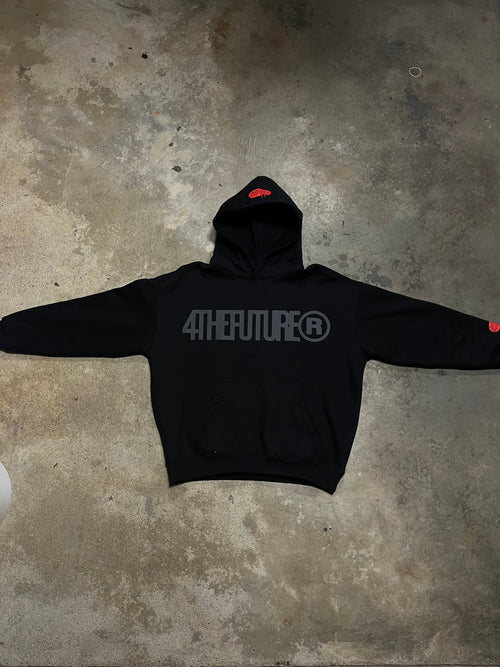 OBSEZZ3D BLACK “4 the FUTUREr” HOODIE