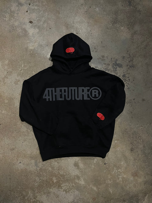 OBSEZZ3D BLACK “4 the FUTUREr” HOODIE